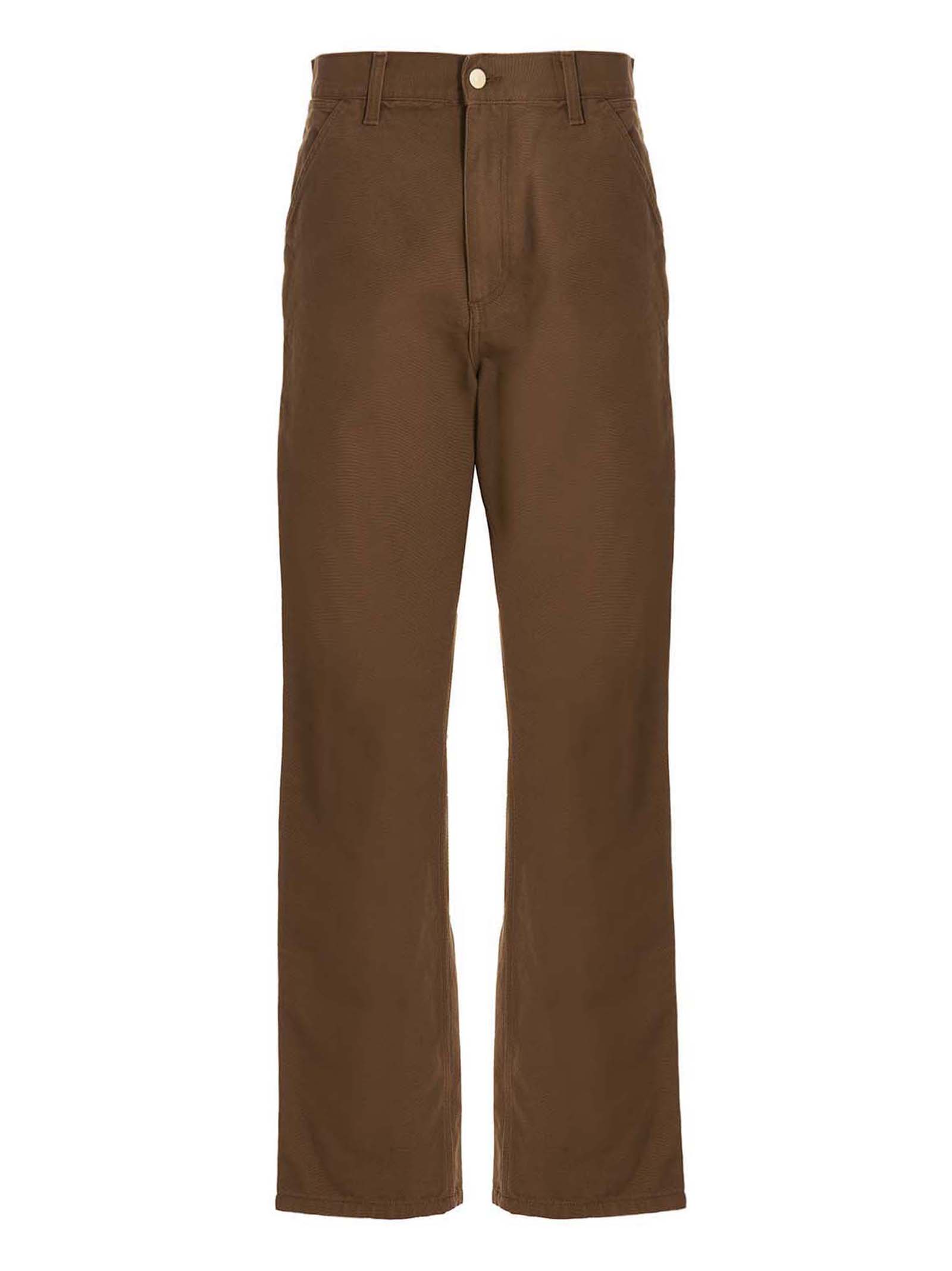 Брюки с одной наколенником CARHARTT WIP, коричневый
Брюки с одной наколенником CARHARTT WIP, коричневый