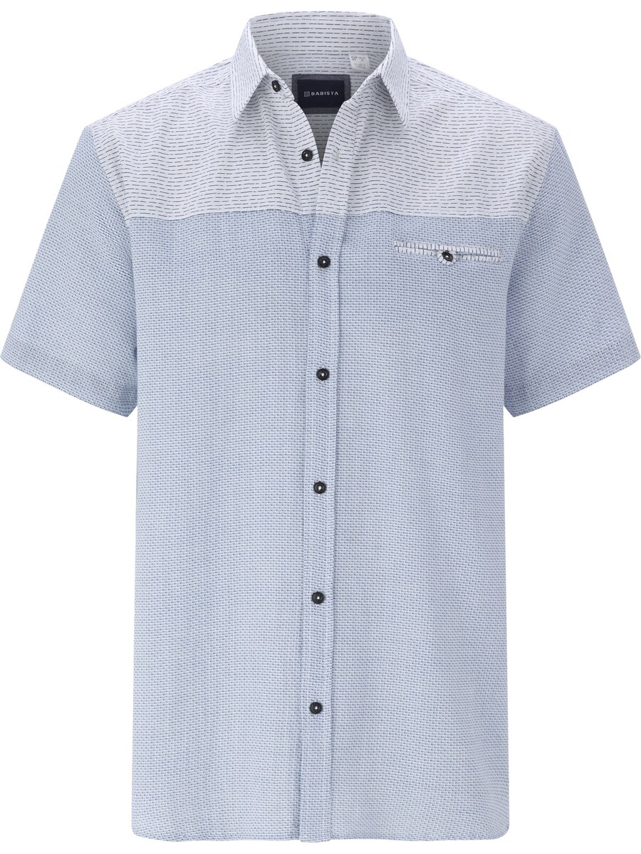 Рубашка обычного кроя на пуговицах BABISTA Juvino, цвет Dusty blue/Light blue 
Рубашка обычного кроя на пуговицах BABISTA Juvino, цвет Dusty blue/Light blue