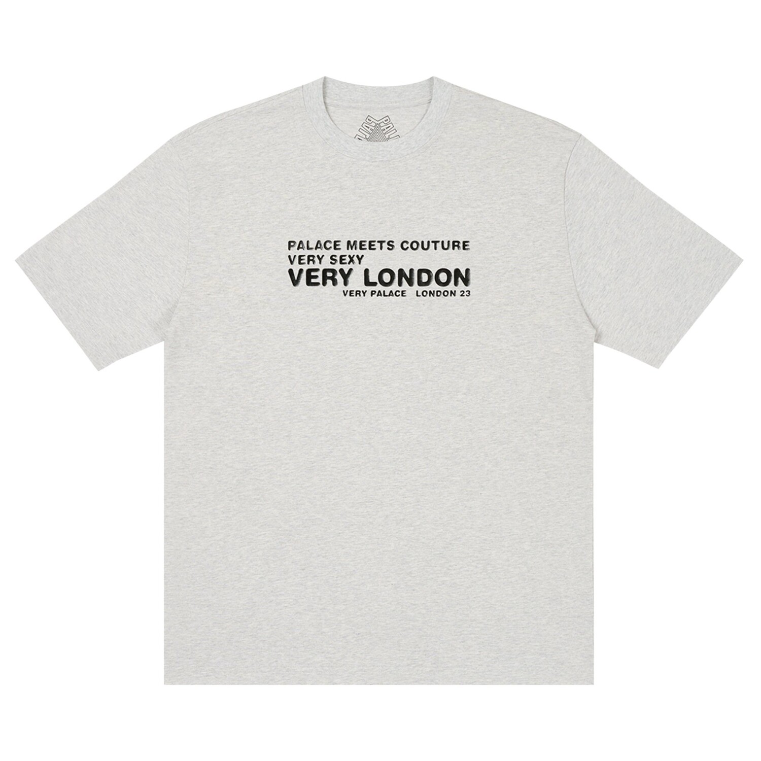 Очень сексуальная футболка Palace Серый меланж
Очень сексуальная футболка Palace Серый меланж