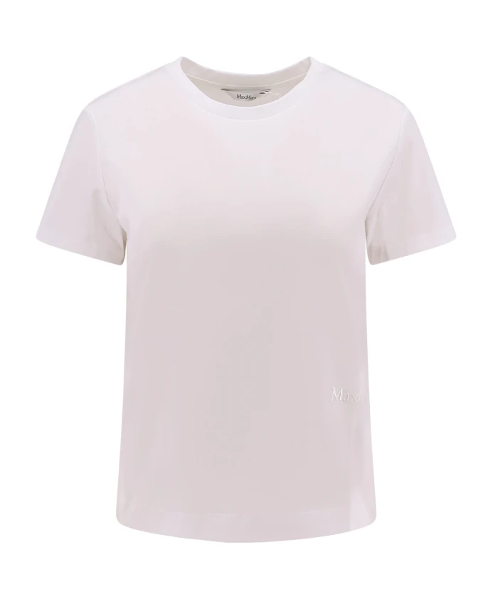 Белая футболка с коротким рукавом Max Mara, белый
Белая футболка с коротким рукавом Max Mara, белый