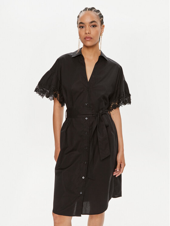 Платье-рубашка regular fit 241TT2281 Twinset, черный
Платье-рубашка regular fit 241TT2281 Twinset, черный