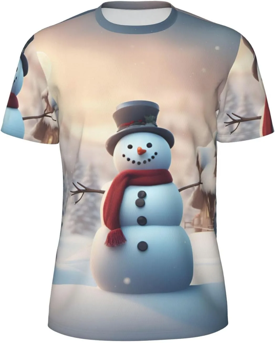 Футболка мужская летняя с принтом снеговика, легкая и дышащая SDFHU
Футболка мужская летняя с принтом снеговика, легкая и дышащая SDFHU