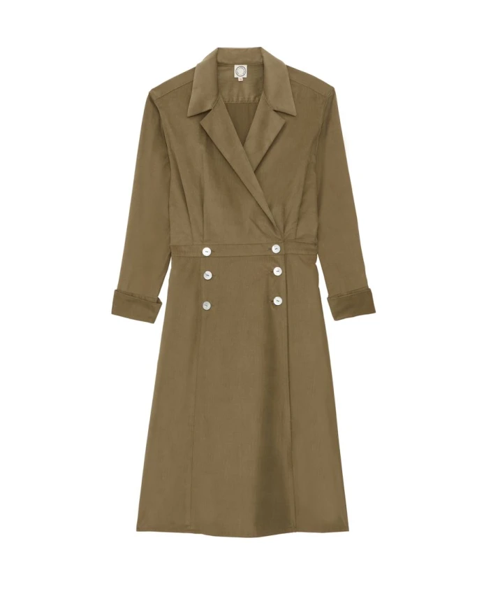 Хлопковое платье-халат Namo Ines De La Fressange Paris, зеленый
Хлопковое платье-халат Namo Ines De La Fressange Paris, зеленый