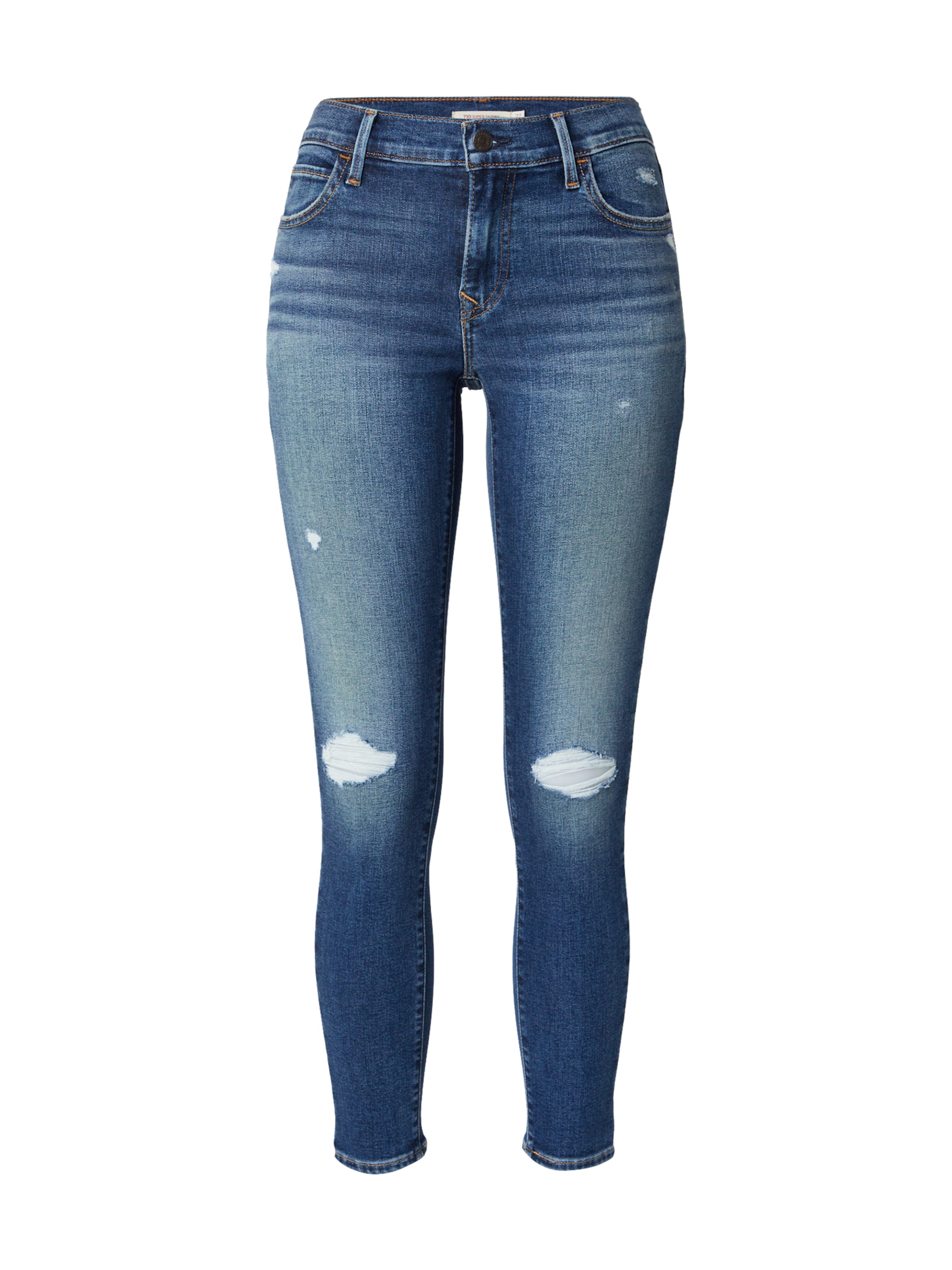 LEVI'S Скинни джинсы '710 Super Skinny Jeans' в синем дениме
LEVI'S Скинни джинсы '710 Super Skinny Jeans' в синем дениме