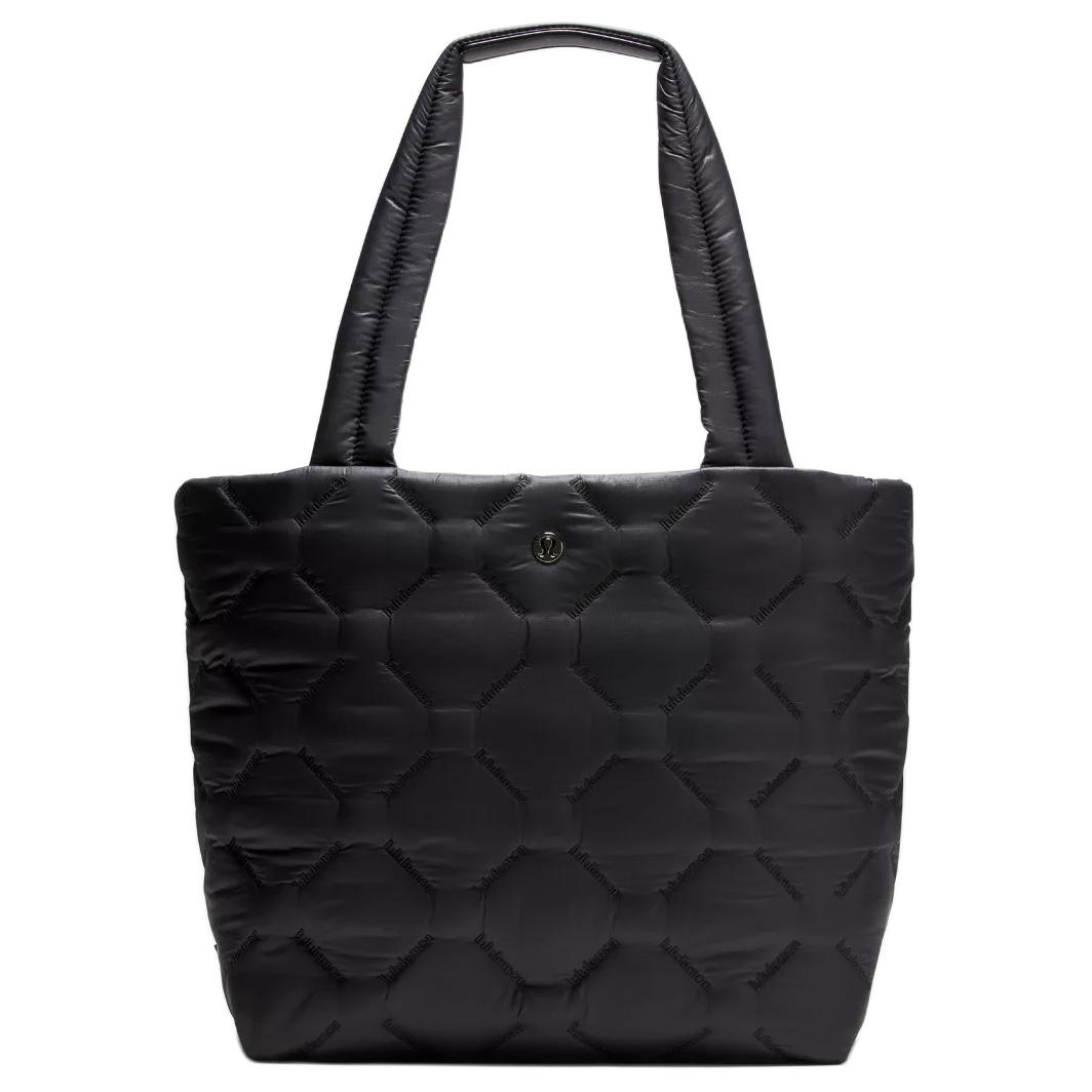 Lululemon Нейлоновая сумка-шоппер среднего размера для женщин, черная
Lululemon Нейлоновая сумка-шоппер среднего размера для женщин, черная