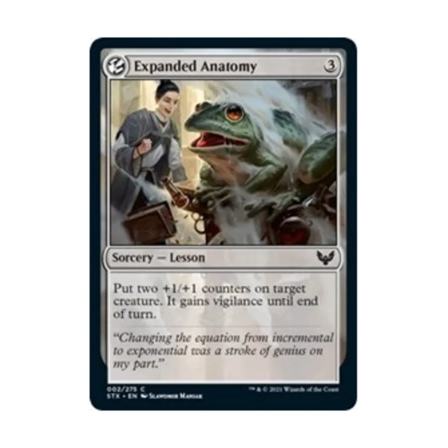 CCG Расширенная анатомия (C) (фольга), MTG - Strixhaven - School of Mages
CCG Расширенная анатомия (C) (фольга), MTG - Strixhaven - School of Mages