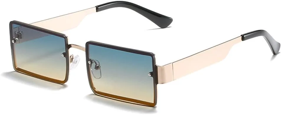 Солнцезащитные очки прямоугольной оправы для женщин и мужчин, градиентные солнцезащитные очки, женские очки с защитой от УФ-излучения UV400 LANGSER, Golden Green Tea
Солнцезащитные очки прямоугольной оправы для женщин и мужчин, градиентные солнцезащитные очки, женские очки с защитой от УФ-излучения UV400 LANGSER, Golden Green Tea