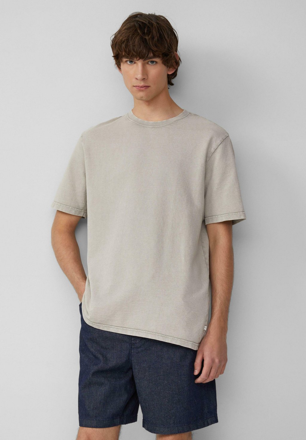 Базовая футболка MIT FLAMMGARNSTRUKTUR QS, синий
Базовая футболка MIT FLAMMGARNSTRUKTUR QS, синий