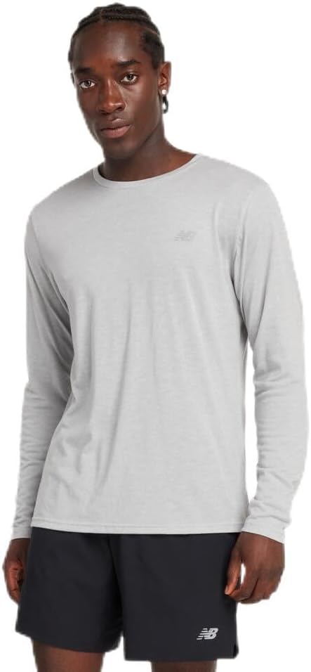 Легкая мужская майка New Balance с длинным рукавом, Athletic Grey
Легкая мужская майка New Balance с длинным рукавом, Athletic Grey