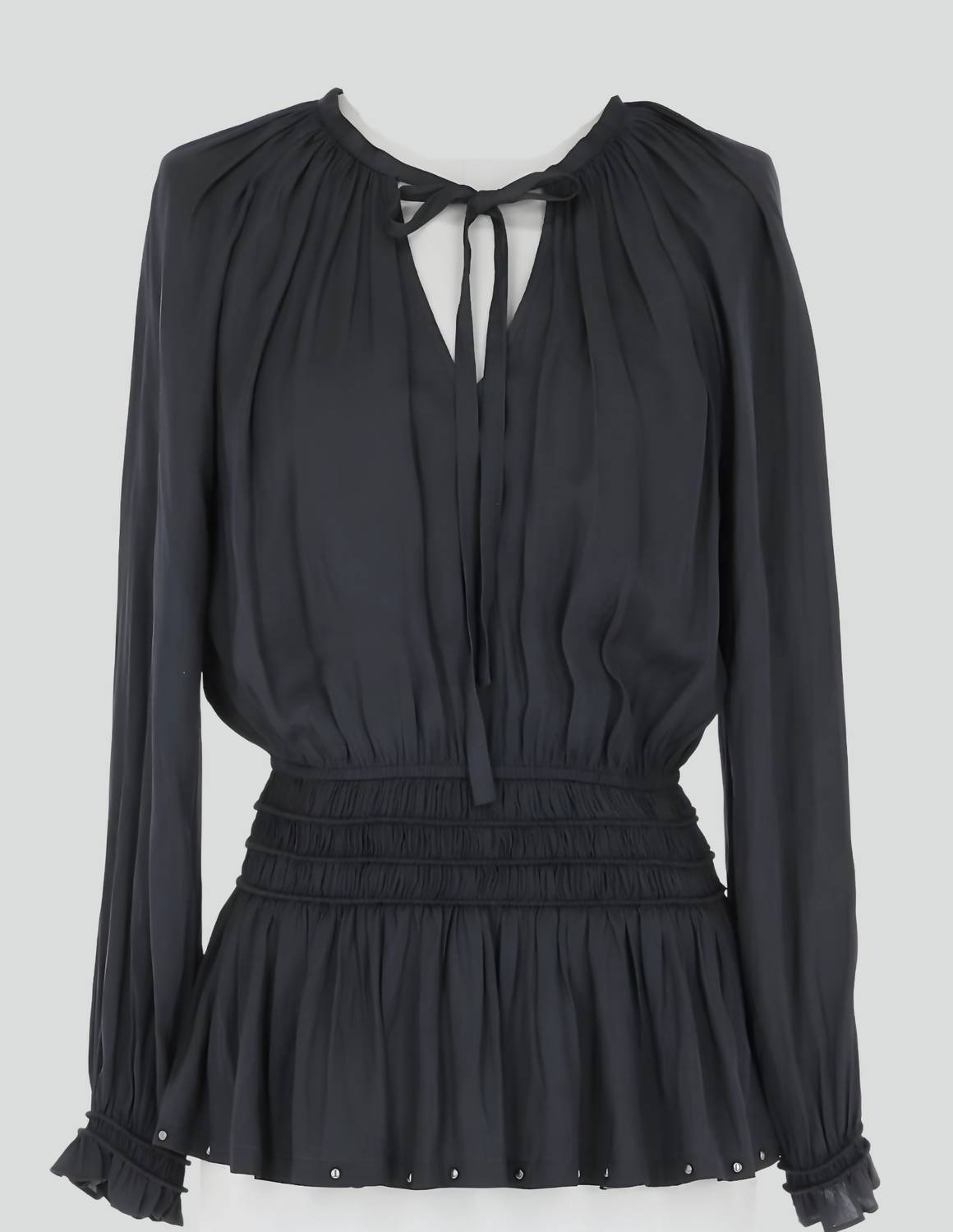 Блуза с присборенной талией в цвете «уголь» current air, цвет charcoal 
Блуза с присборенной талией в цвете «уголь» current air, цвет charcoal