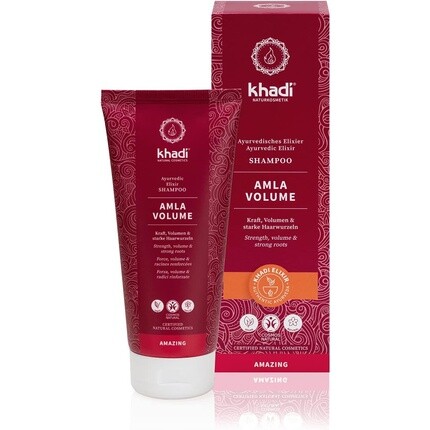 Амла Шампунь для объема 200мл, Khadi
Амла Шампунь для объема 200мл, Khadi