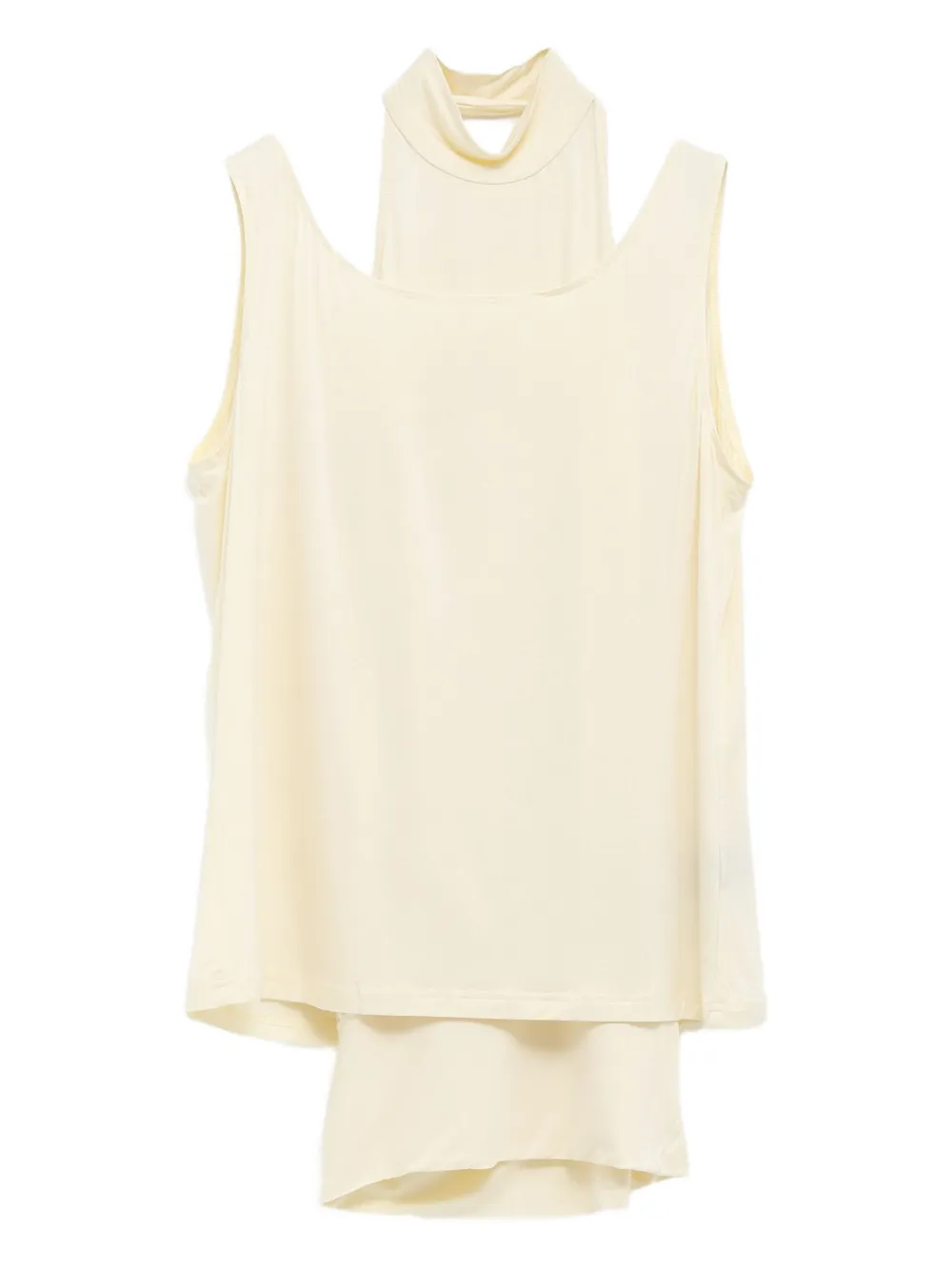 Двухслойное платье мини с вырезом халтер NIIHAI, желтый
Двухслойное платье мини с вырезом халтер NIIHAI, желтый