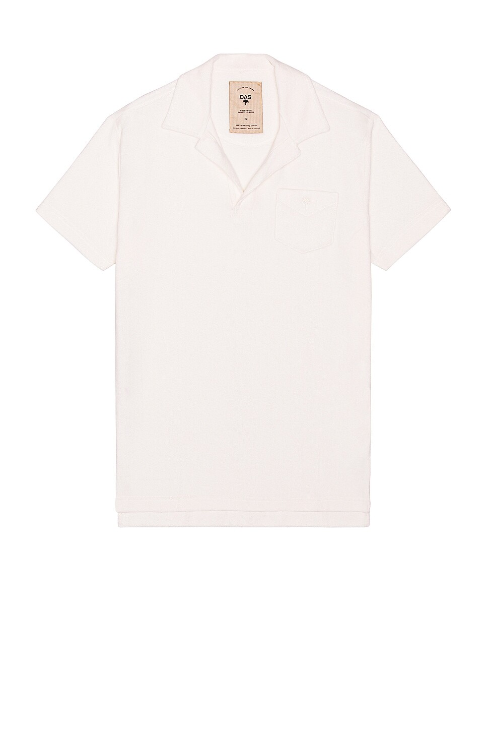 Однотонная белая рубашка Oas, цвет Solid White
Однотонная белая рубашка Oas, цвет Solid White