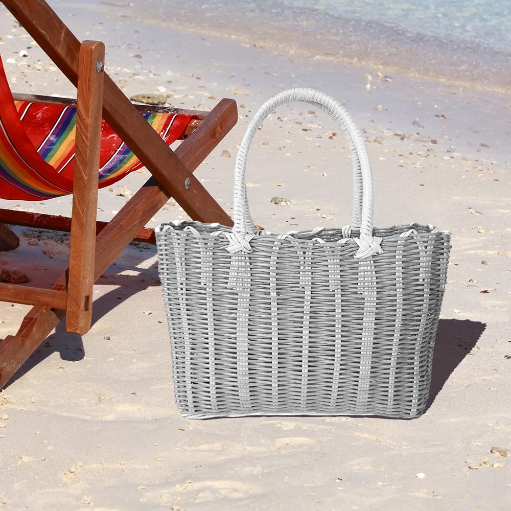 Классическая сумка-тоут с плетением корзин FASHNZFAB, серый
Классическая сумка-тоут с плетением корзин FASHNZFAB, серый