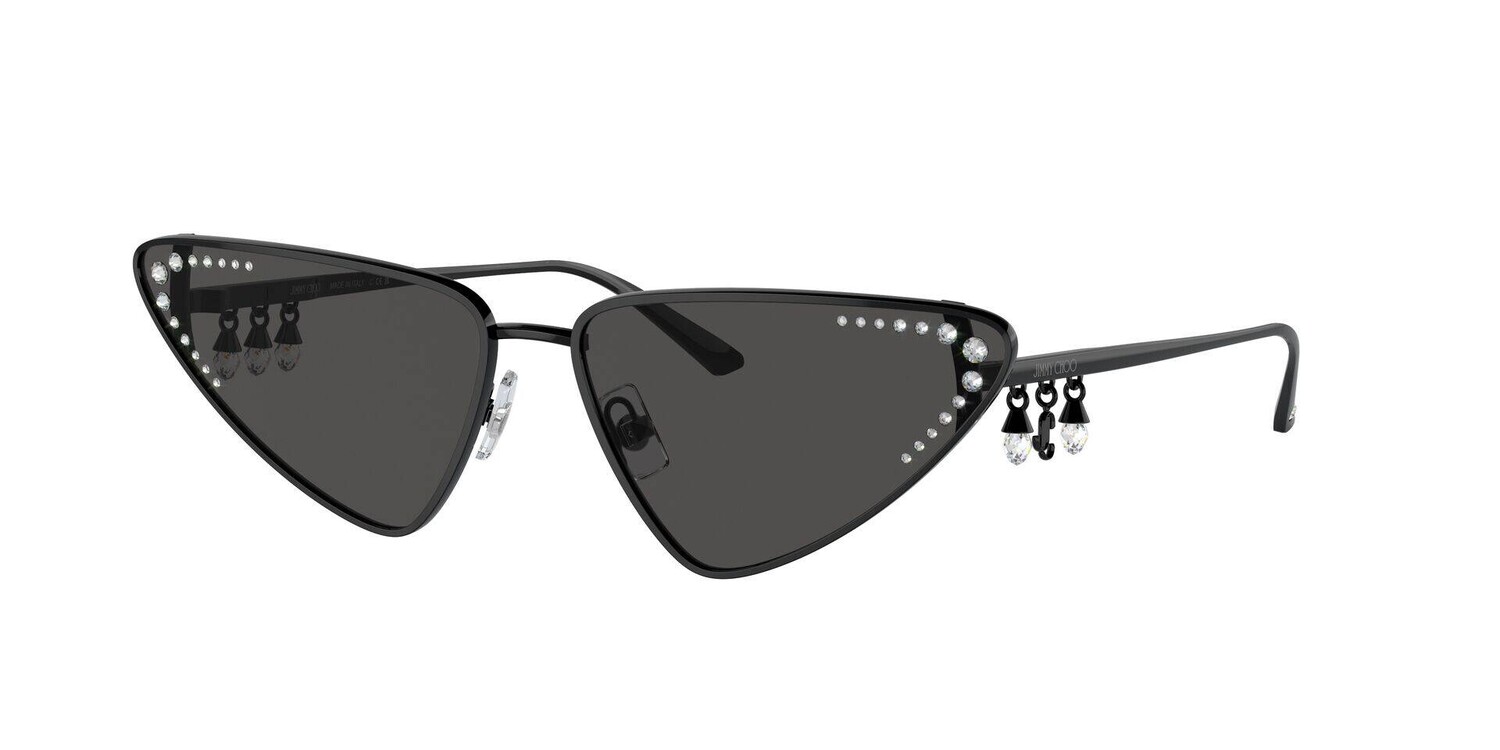 Солнцезащитные очки Jimmy Choo, черный
Солнцезащитные очки Jimmy Choo, черный