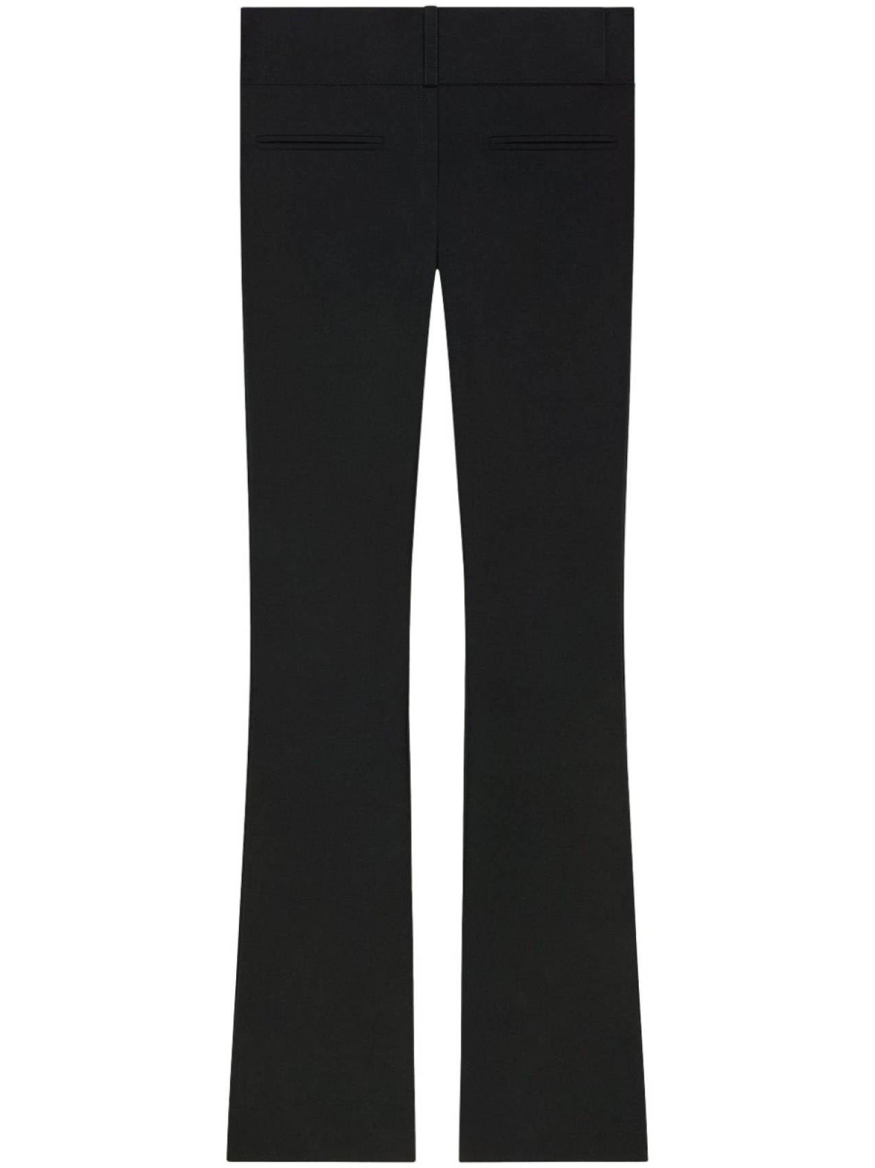 Courrèges расклешенные брюки с поясом, черный
Courrèges расклешенные брюки с поясом, черный