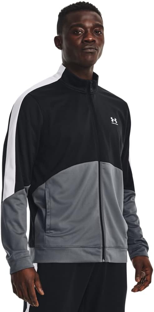 Куртка мужская трикотажная Under Armour Fashion, (001) Black/Pitch Gray/White
Куртка мужская трикотажная Under Armour Fashion, (001) Black/Pitch Gray/White