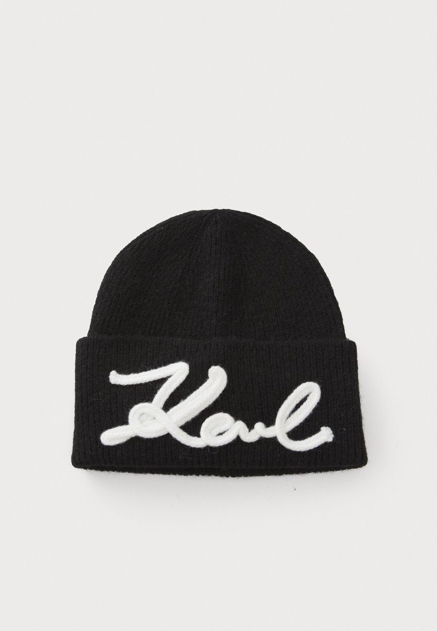 Шапка KARL LAGERFELD SIGNATURE BEANIE UNISEX, Black
Шапка KARL LAGERFELD SIGNATURE BEANIE UNISEX, Black