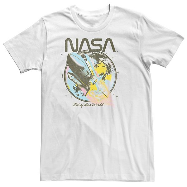 Футболка Big & Tall NASA с портретом шаттла Licensed Character
Футболка Big & Tall NASA с портретом шаттла Licensed Character