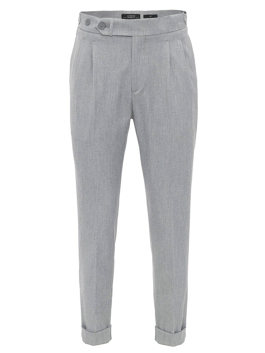 Зауженные плиссированные брюки Antioch Conakry, светло-серый
Зауженные плиссированные брюки Antioch Conakry, светло-серый