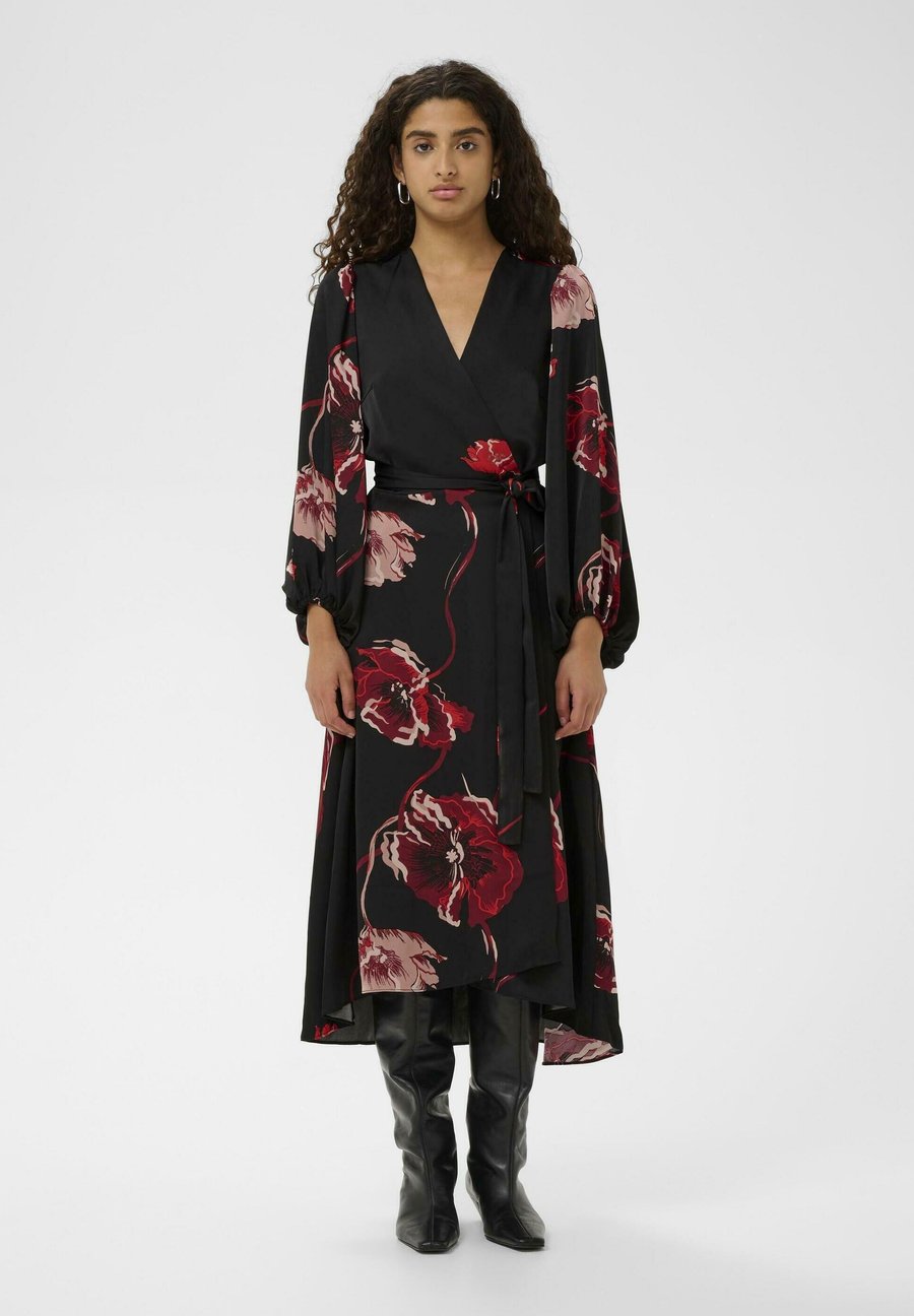 Платье InWear DawnIW Basira Wrap, Black Poppy Rose/Black
Платье InWear DawnIW Basira Wrap, Black Poppy Rose/Black