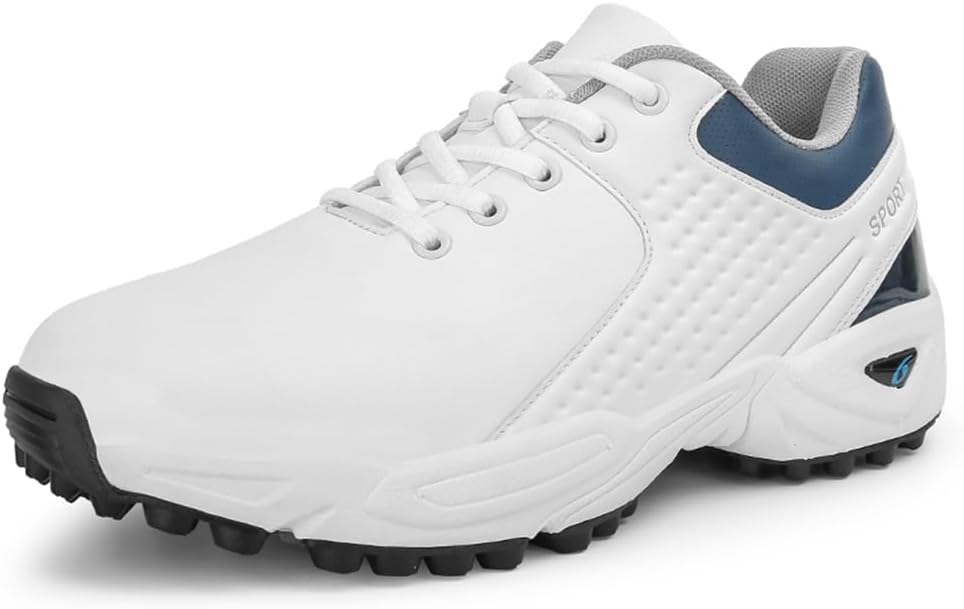 Водонепроницаемые туфли для гольфа из искусственной кожи для мужчин Ybberik, белый
Водонепроницаемые туфли для гольфа из искусственной кожи для мужчин Ybberik, белый