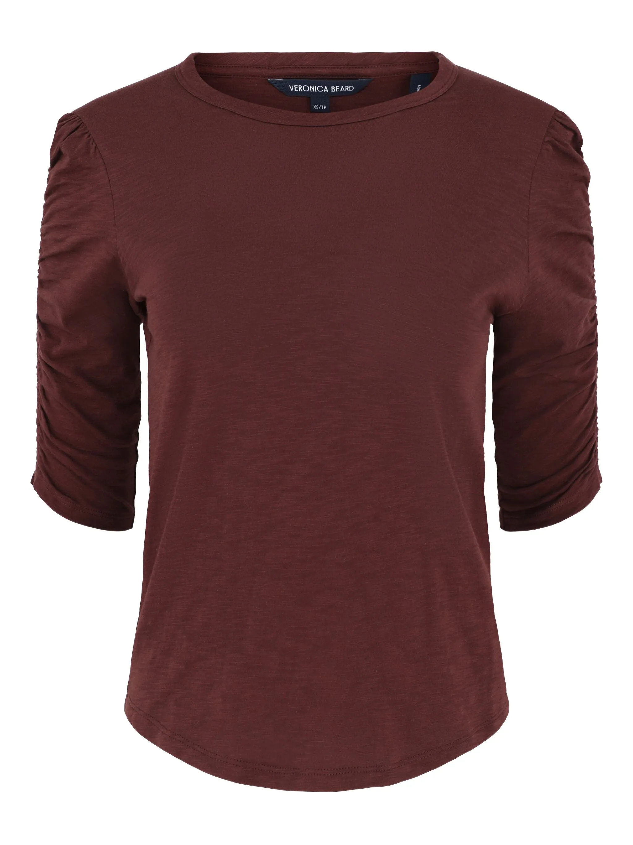 Топ с объемными рукавами Veronica Beard, коричневый
Топ с объемными рукавами Veronica Beard, коричневый