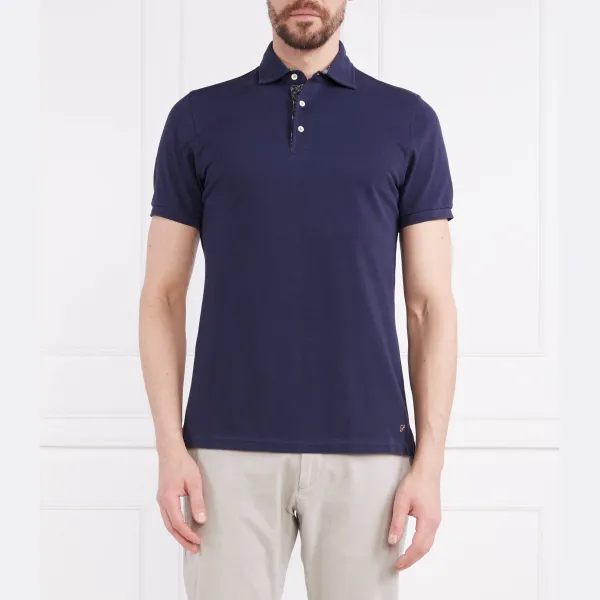 Рубашка-Поло узкого кроя Stenströms, синий
Рубашка-Поло узкого кроя Stenströms, синий