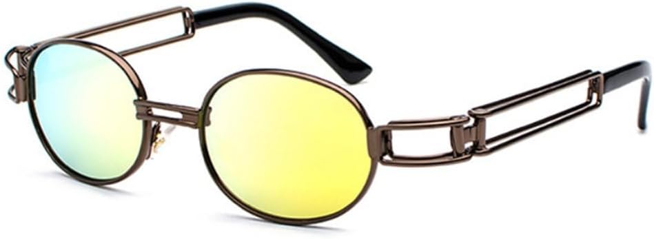 Модные круглые солнцезащитные очки для женщин и мужчин в винтажном стиле с металлической оправой и в стиле стимпанк, солнцезащитные очки для мужчин с защитой от УФ-излучения UV400 TYUVIVO, Brown-goldmirror
Модные круглые солнцезащитные очки для женщин и мужчин в винтажном стиле с металлической оправой и в стиле стимпанк, солнцезащитные очки для мужчин с защитой от УФ-излучения UV400 TYUVIVO, Brown-goldmirror