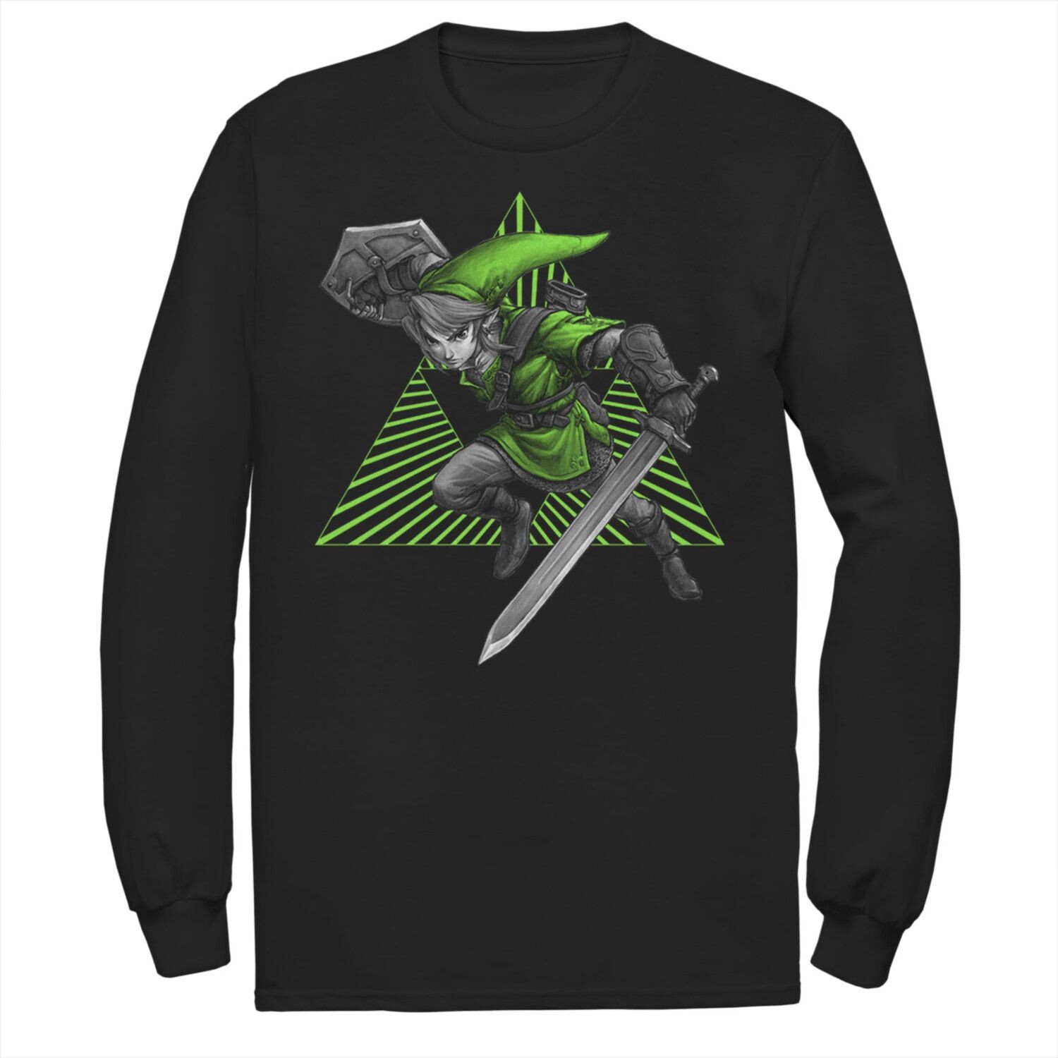Мужская футболка Zelda Link Triforce Action Shot Licensed Character
Мужская футболка Zelda Link Triforce Action Shot Licensed Character