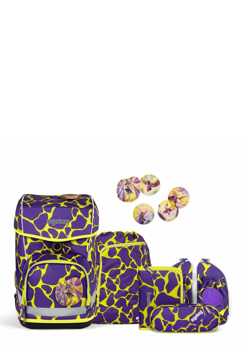 Набор рюкзаков Cubo Light 6Tlg Inkl Klettie Ergobag, цвет subärkraft
Набор рюкзаков Cubo Light 6Tlg Inkl Klettie Ergobag, цвет subärkraft