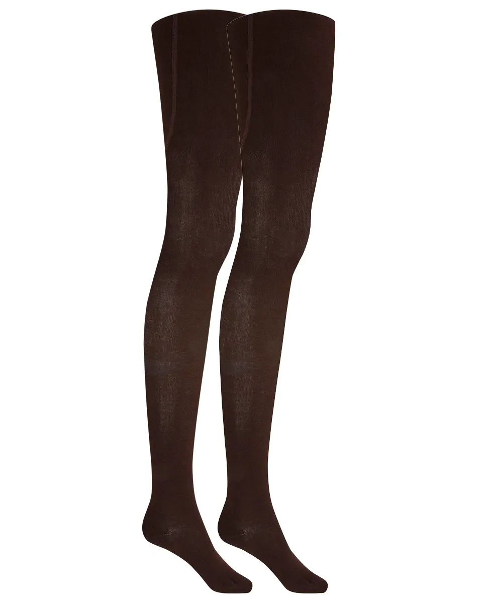 В упаковке 2 однотонных хлопковых детских колготок Punto Blanco, темно-коричневый
В упаковке 2 однотонных хлопковых детских колготок Punto Blanco, темно-коричневый