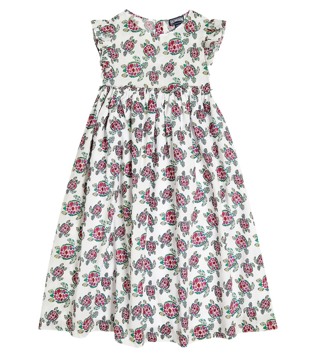 Платье из хлопка с принтом Vilebrequin, белый
Платье из хлопка с принтом Vilebrequin, белый