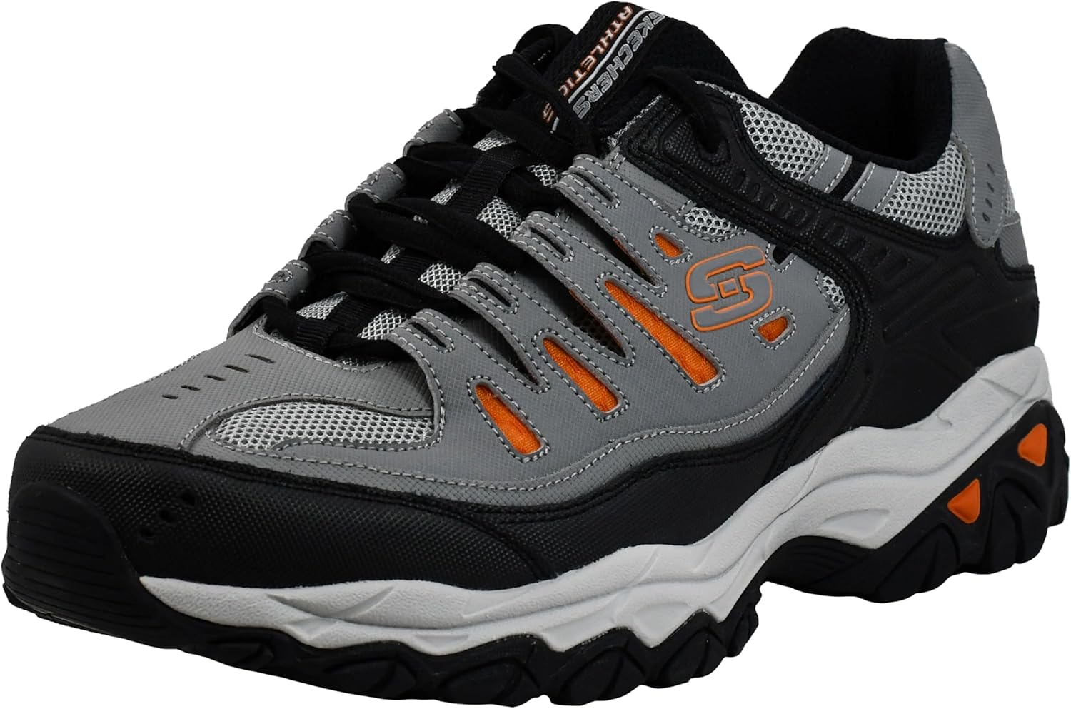 Мужские модные кроссовки Skechers Afterburn M. Fit, оранжевый/угольный
Мужские модные кроссовки Skechers Afterburn M. Fit, оранжевый/угольный