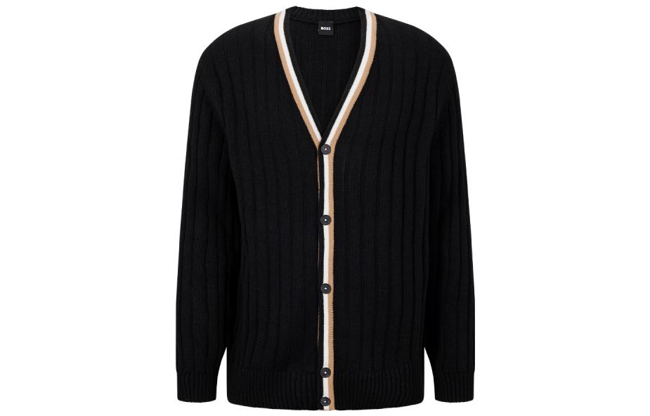 HUGO BOSS Кашемировый свитер мужской черный V-образный вырез Moderate
HUGO BOSS Кашемировый свитер мужской черный V-образный вырез Moderate