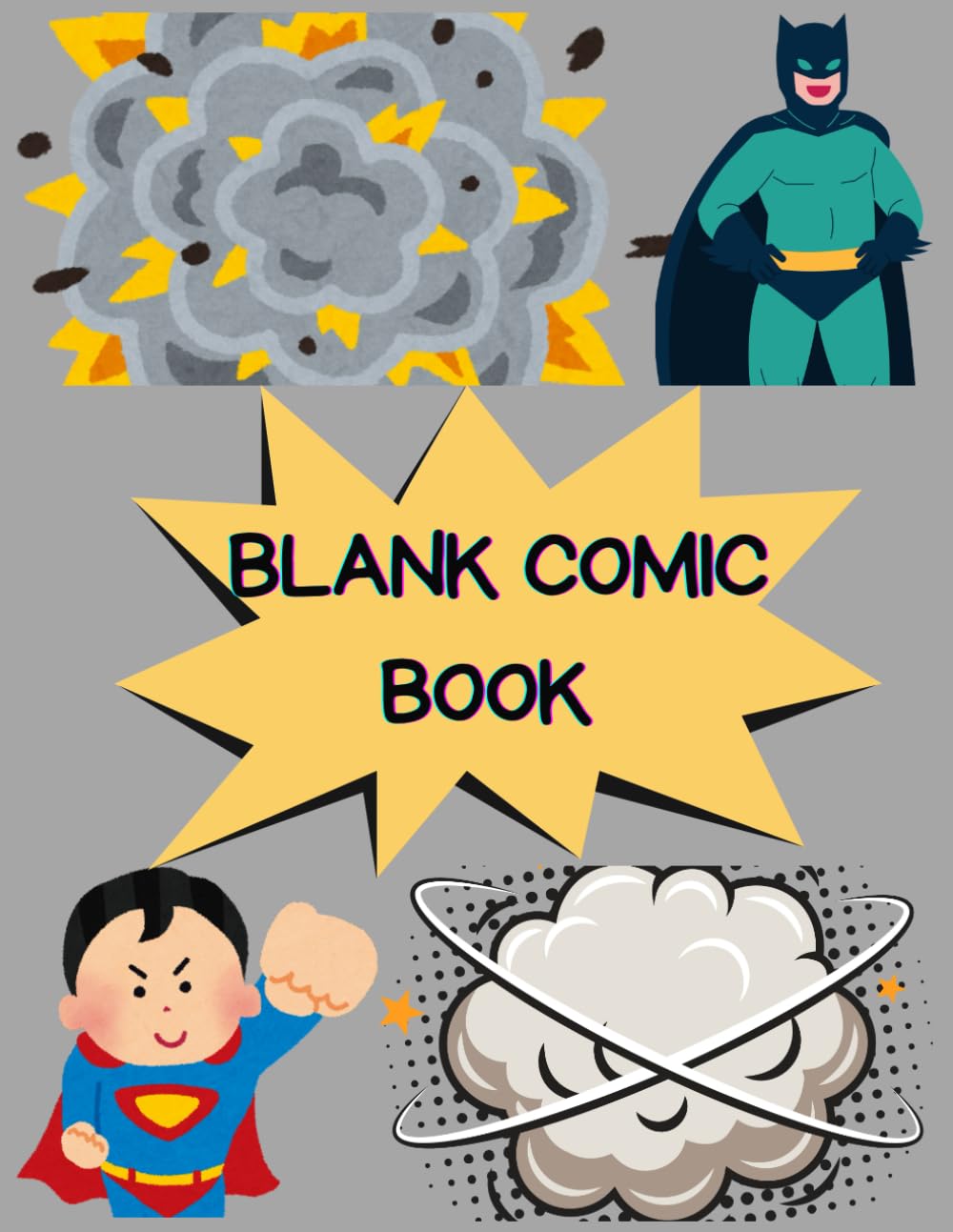 BLANK COMIC BOOK: Create your own comic with this comic book (Independently published)
BLANK COMIC BOOK: Create your own comic with this comic book (Independently published)