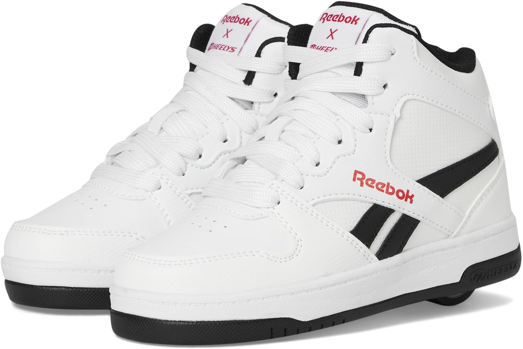 Кроссовки Heelys Reebok BB4500 Mid, White/Black/Red
Кроссовки Heelys Reebok BB4500 Mid, White/Black/Red
