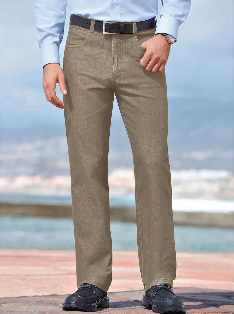 Классические джинсы с растягивающейся талией (1 шт.) Classic, бежевый
Классические джинсы с растягивающейся талией (1 шт.) Classic, бежевый