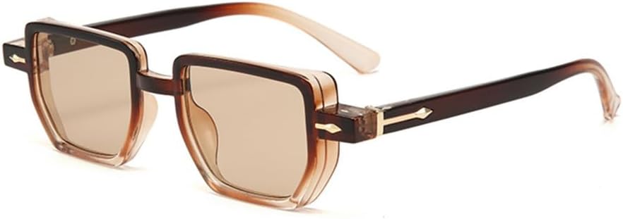 Винтажные солнцезащитные очки Polygon для женщин, модные, с прозрачными линзами цвета океана, защита от УФ-излучения UV400, мужские солнцезащитные очки с заклепками TYUVIVO, Brown
Винтажные солнцезащитные очки Polygon для женщин, модные, с прозрачными линзами цвета океана, защита от УФ-излучения UV400, мужские солнцезащитные очки с заклепками TYUVIVO, Brown