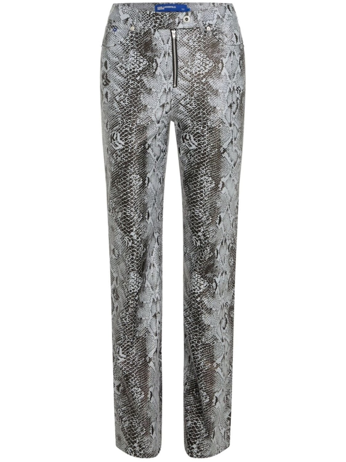Karl Lagerfeld Jeans брюки из искусственной кожи со змеиным принтом 
Karl Lagerfeld Jeans брюки из искусственной кожи со змеиным принтом