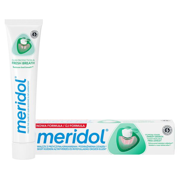 Зубная паста, 75 мл Meridol Fresh breath
Зубная паста, 75 мл Meridol Fresh breath