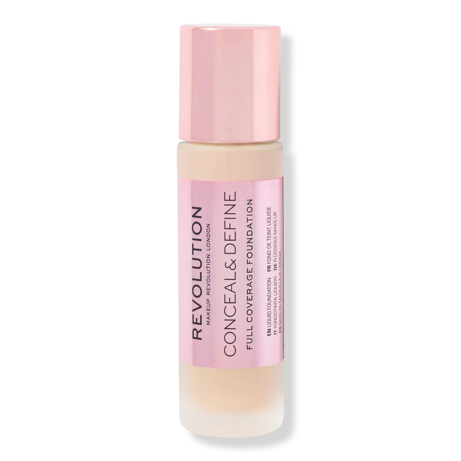 Тональный крем Conceal & Define с полным покрытием Revolution Beauty, F5 (for light skin tones w/ a golden undertone)
Тональный крем Conceal & Define с полным покрытием Revolution Beauty, F5 (for light skin tones w/ a golden undertone)