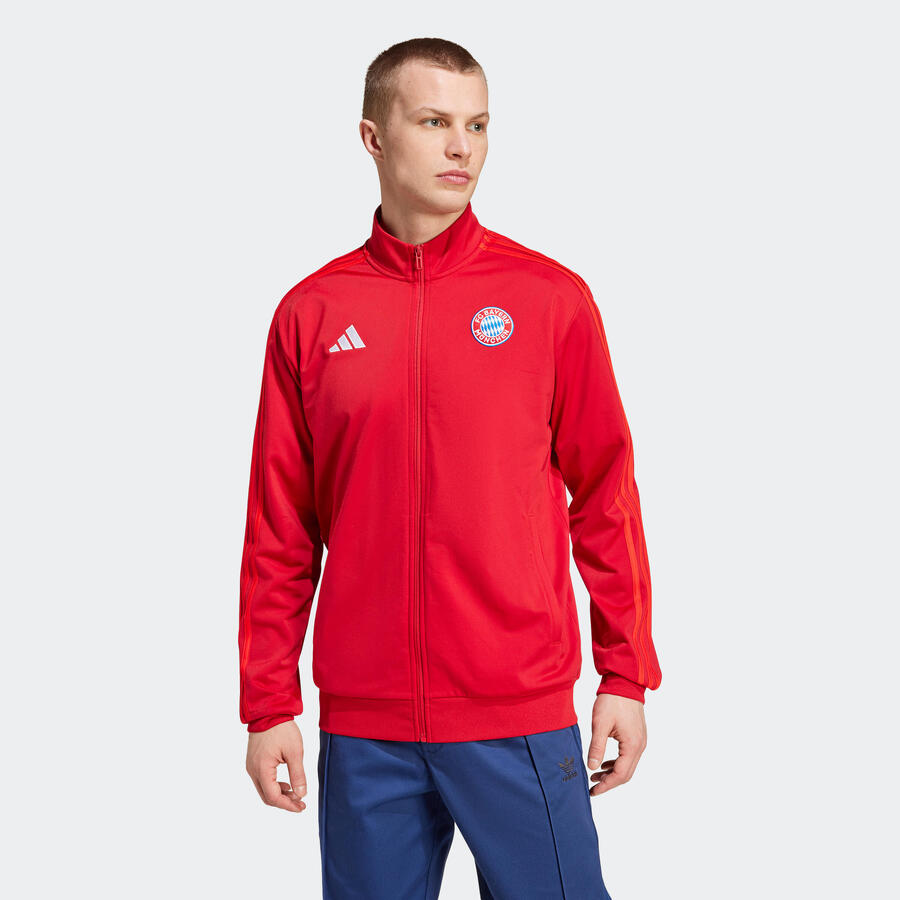 ADIDAS Женская/мужская тренировочная куртка FC Bayern 25/26
ADIDAS Женская/мужская тренировочная куртка FC Bayern 25/26