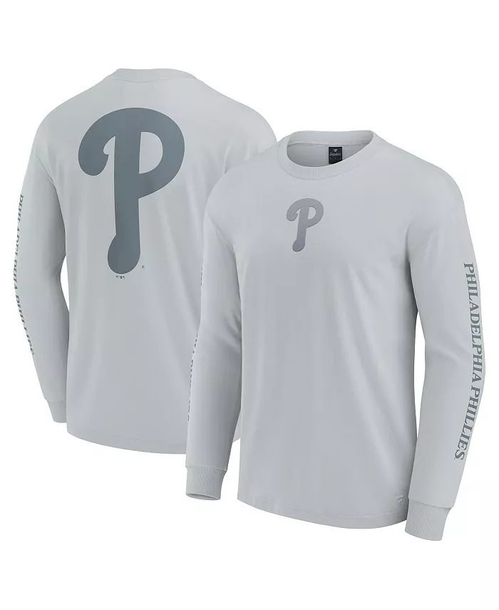 Мужская серая футболка Philadelphia Phillies Elements Strive с длинным рукавом Fanatics
Мужская серая футболка Philadelphia Phillies Elements Strive с длинным рукавом Fanatics