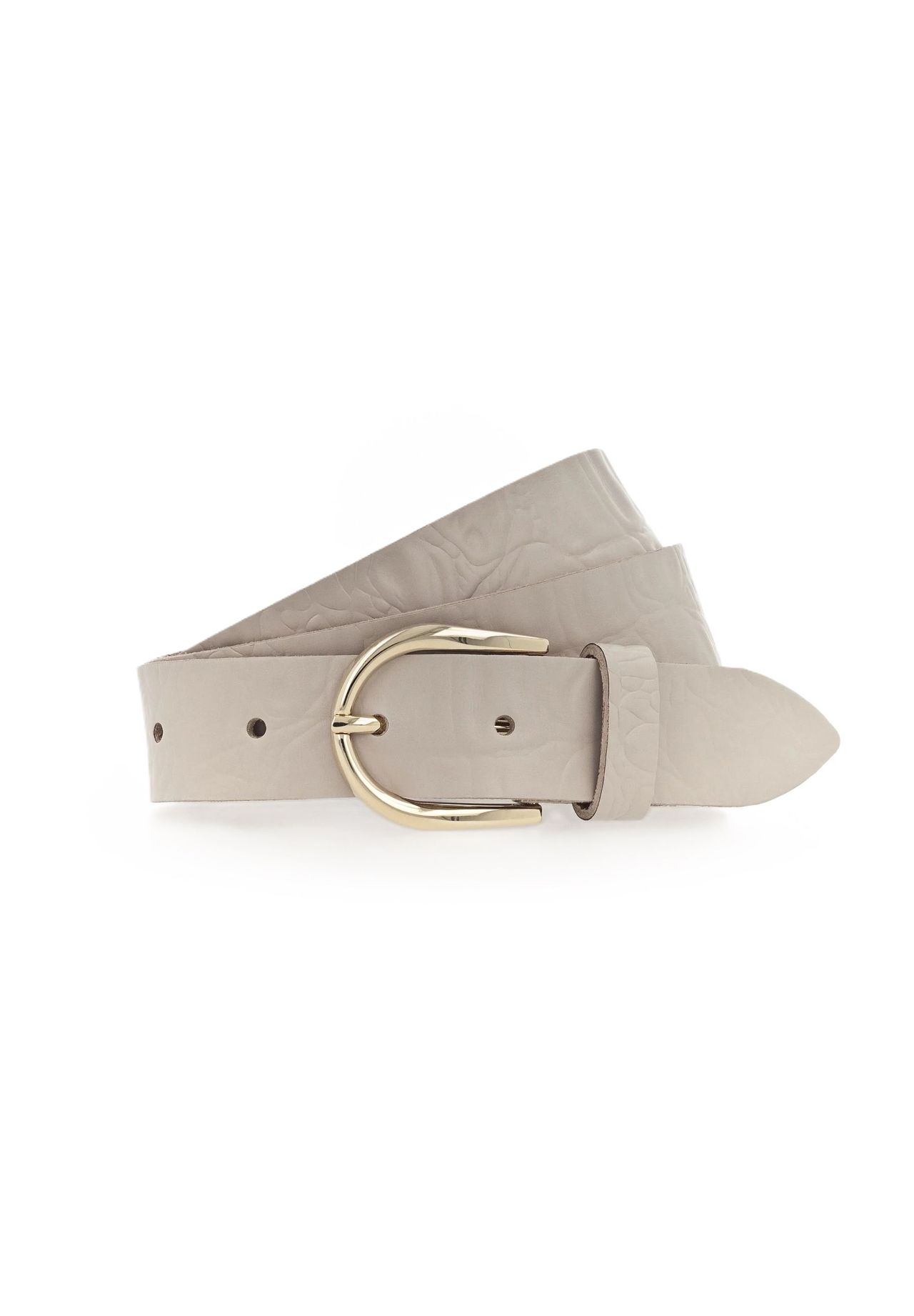 Женский кожаный ремень с пряжкой Vanzetti, цвет Vanille 120 
Женский кожаный ремень с пряжкой Vanzetti, цвет Vanille 120