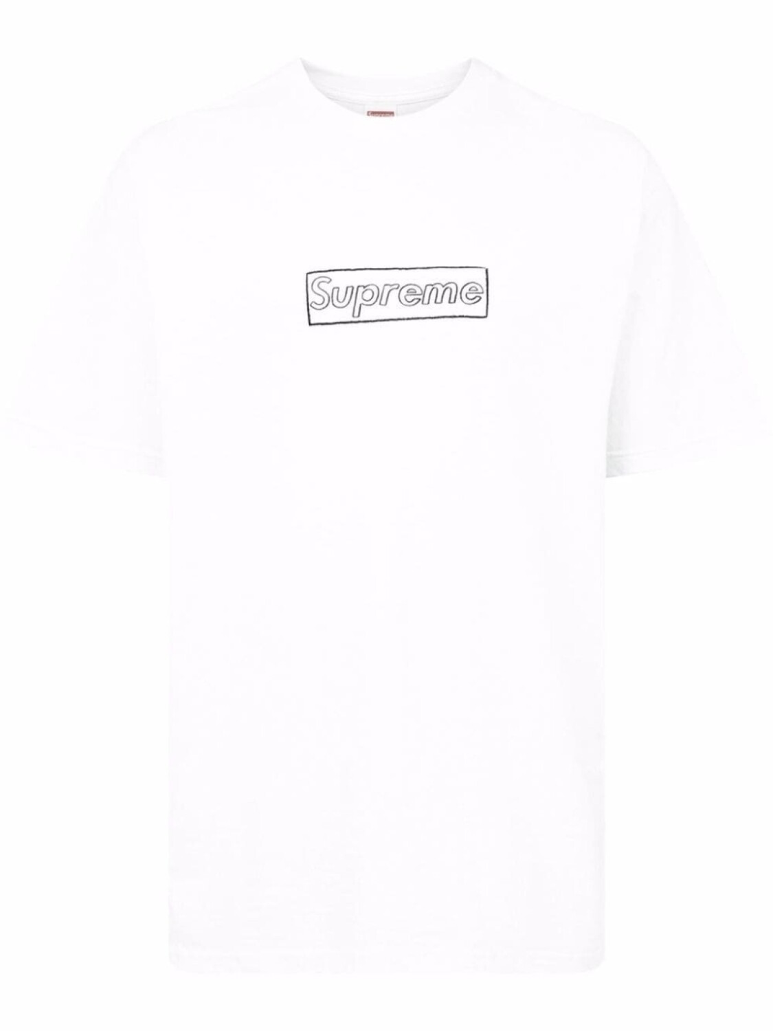 Supreme футболка с логотипом из коллаборации с Kaws, белый
Supreme футболка с логотипом из коллаборации с Kaws, белый
