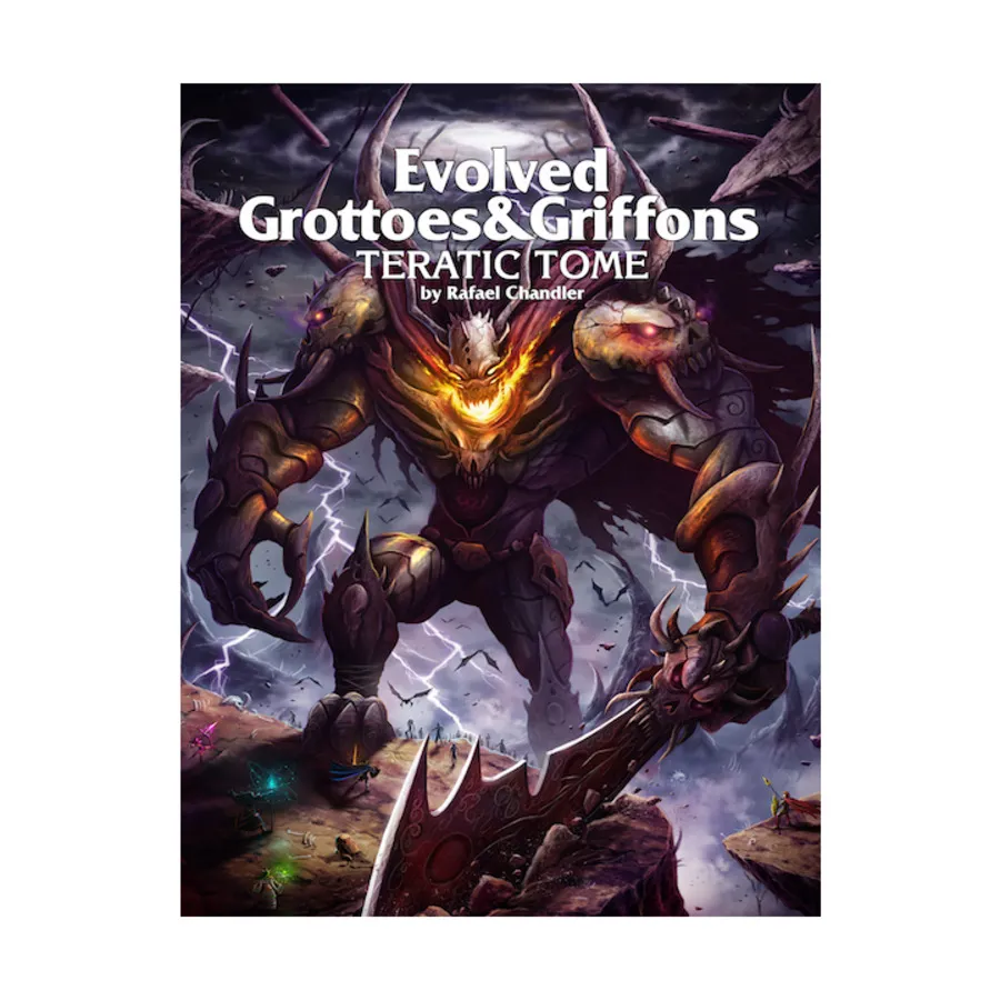 Evolved Grottoes & Griffons - Teratic Tome, Osric Compatible Supplements (Neoplastic Press), твердый переплет
Evolved Grottoes & Griffons - Teratic Tome, Osric Compatible Supplements (Neoplastic Press), твердый переплет