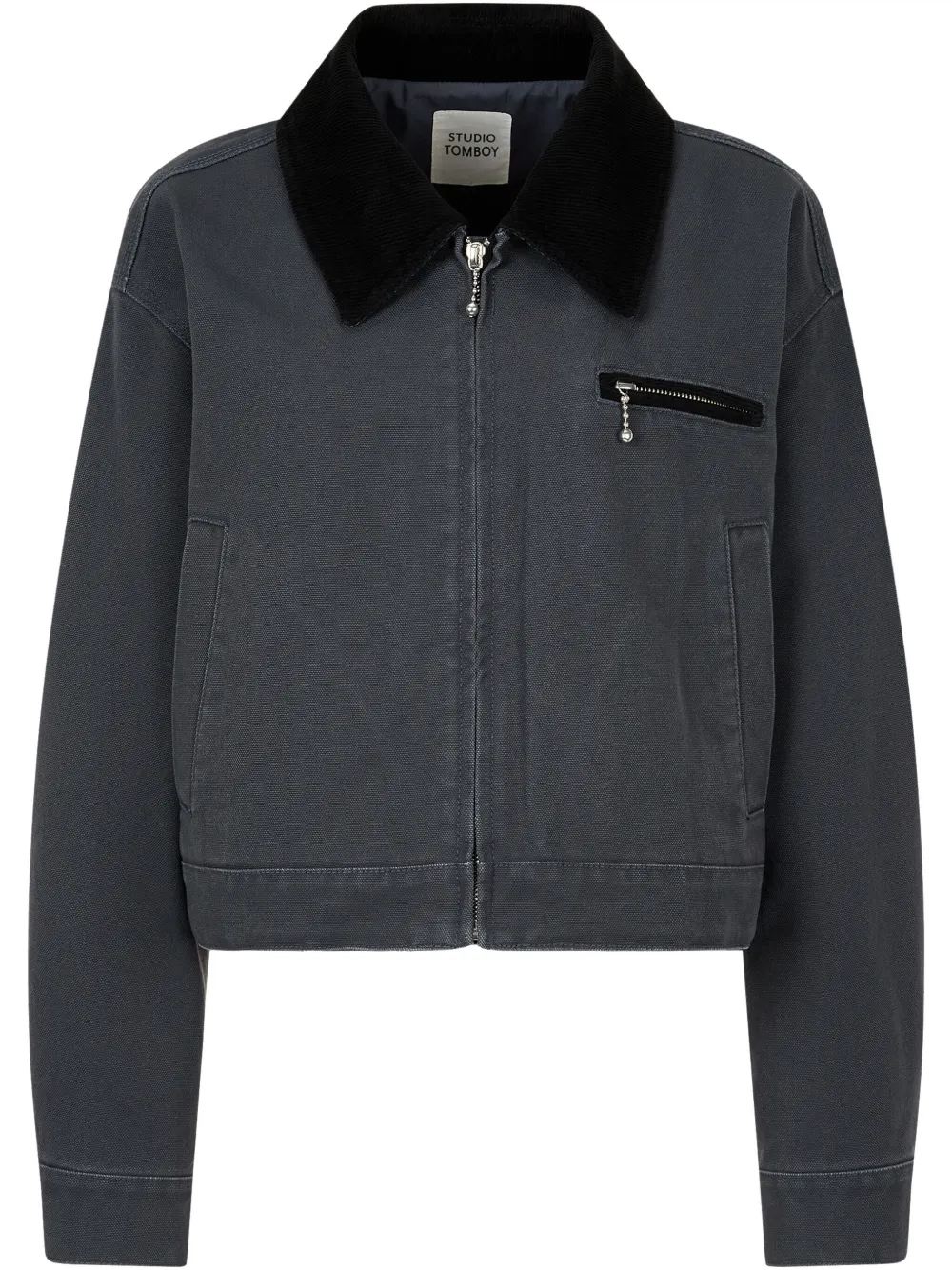 Укороченная куртка из канваса STUDIO TOMBOY, серый
Укороченная куртка из канваса STUDIO TOMBOY, серый