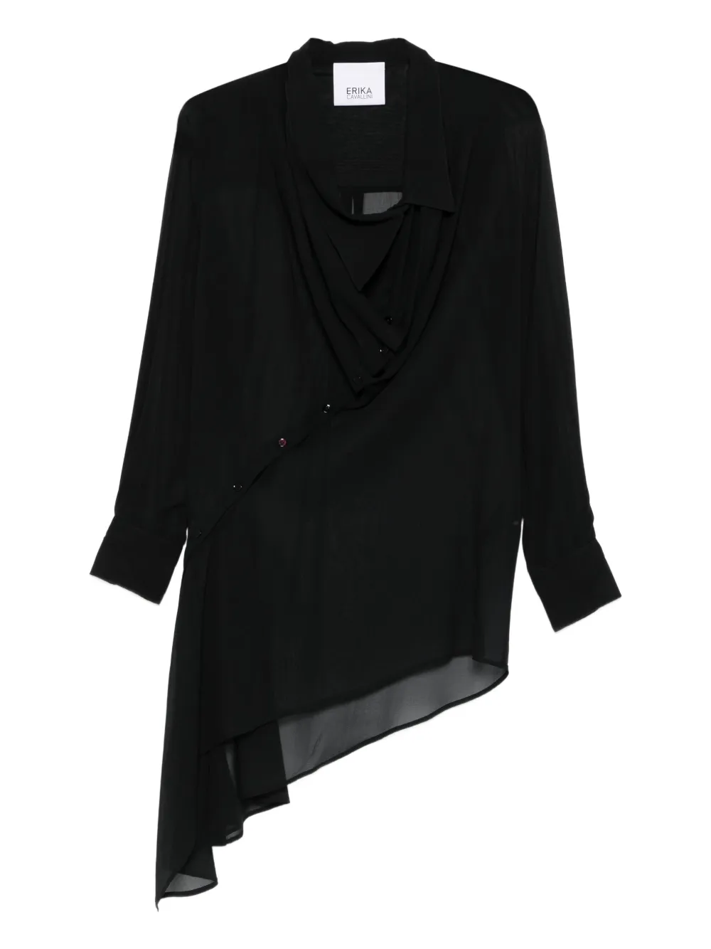 Многослойное асимметричное платье Erika Cavallini, черный
Многослойное асимметричное платье Erika Cavallini, черный