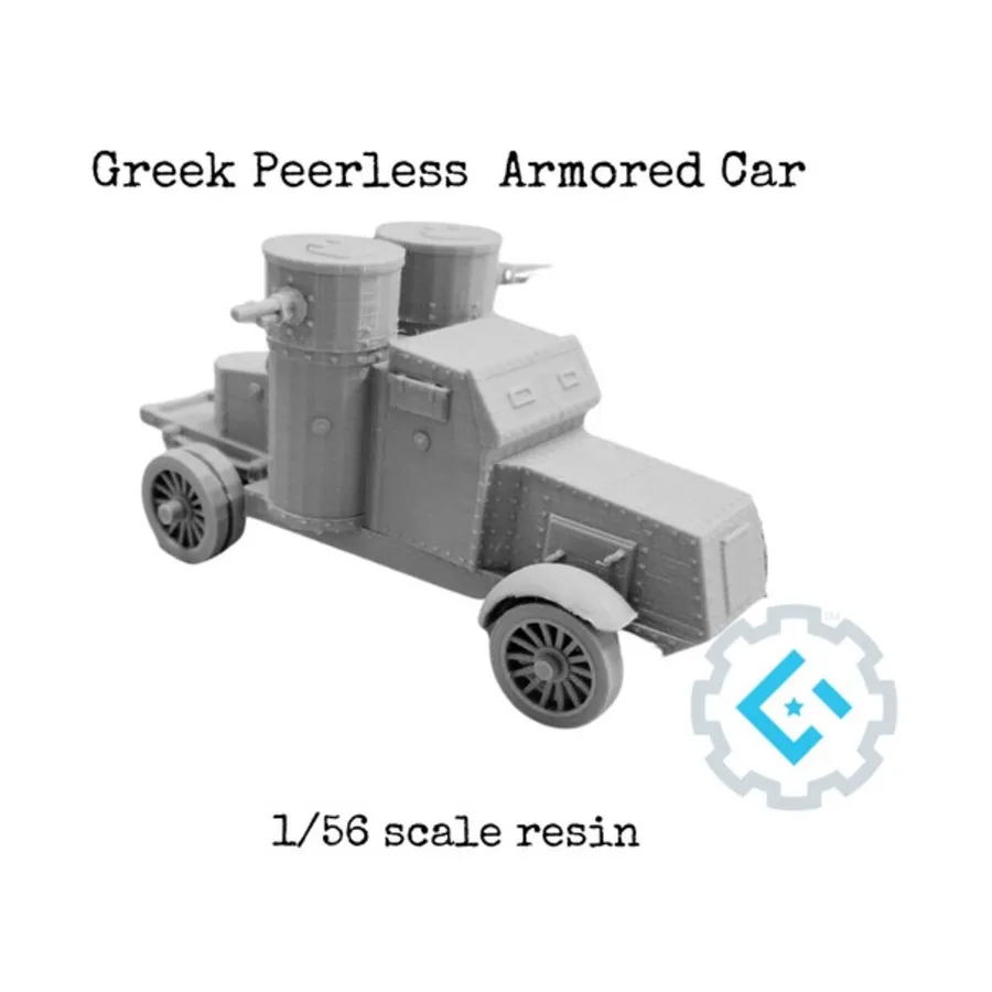 Греческий несравненный бронеавтомобиль, WWI Miniatures - Greece - Vehicles/Armoured Cars (28mm)
Греческий несравненный бронеавтомобиль, WWI Miniatures - Greece - Vehicles/Armoured Cars (28mm)